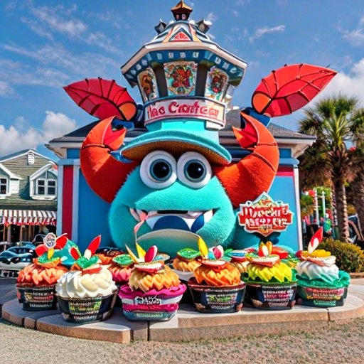 Seafood Ice Cream Gibberish in Myrtle Beach, South&nbsp;Carolina!