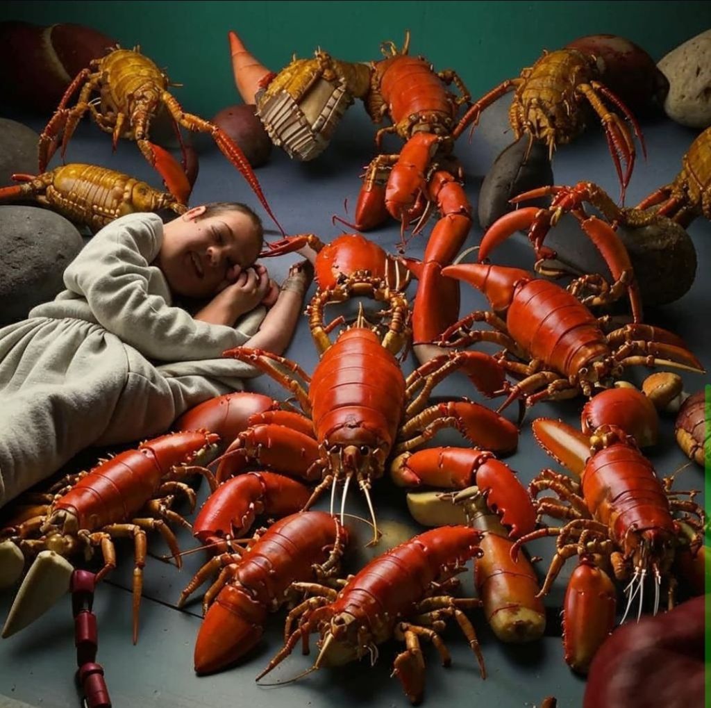 Lobsters Around Causes People to Feel RELAXED
